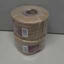 2 x Jute Burlap Webbing Ribbon - 3.15" x 9.83 Yards Upholstery Webbing for Chairs, Furniture, Crafting, Home Decor, Christmas Garland, Jute Wreath, Banner