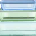 Pyrex Colors (3-Pack, Large) Tinted Glass Rectangle Food Storage Container Set, Snug Fit Non-Toxic Plastic BPA-Free Lids, Freezer Dishwasher Microwave Safe, 3 Cup, 6 Cup & 11 Cup (Blue, Green, Aqua)