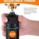 Electric Bottle Capping Machine Adjustable Plastic Bottle Capper 70kg/f Handheld Screw Bottle Cap Sealer for 0.39-1.97" Plastic Caps 110V