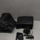 Inflatable Car Air Mattress Back Seat Bed with Air Pump,Thickened Portable Car Travel Sleeping Camping Air Mattress Blow Up Bed for Car Universal SUV (Standard - Black)