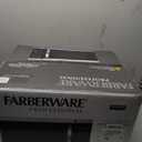 Farberware 1.1 Cu. Ft. Countertop Microwave Oven 1000 Watt Power, Auto Cook Settings, Defrost, Easy Clean and Child Safety Lock - Stainless
