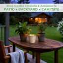 Citronella Candles Outdoor, 28oz Large Citronella Candles - 180 Hours Burn Time, 3-Wicks Outdoor Candle for Patio, Garden, Camping, Yard, Balcony, Summer Party & Home