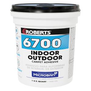 ROBERTS 6700-0 1 Quart Indoor/Outdoor Carpet/Artificial Turf Adhesive