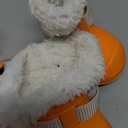 Dog Shoes for Small Medium Large Dogs,Winter Dog Snow Boots & Paw Protectors Waterproof for Cold Weather & Hard Floors,Adjustable Anti-Slip Dog Booties with Removable Wool Liner (Orange, 10)