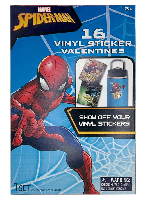 Exchange Cards Spiderman Stickers 2 Pack