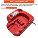 Replacement for Black and Decker FSMVC 9.6V-24V Battery Fast Charger BDCCN24 BDFC240, Compatible with Black & Decker 9.6V 12V 14.4V 18V 24V Ni-Cd & Ni-MH Battery HPB24 HPB18 FSB18 HPB14 HPB12 HPB96