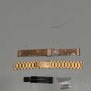 Compatible with Garmin Venu 3S Watch Band/Venu 4 41mm/Venu 2S, 18mm Stainless Steel 2 Pack Metal and Mesh Bracelet Strap Wristband for Forerunner 255S/265S/Vivoactive 4S/Move 3S Women Men Accessory