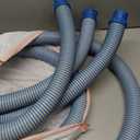 Pool Vacuum Hose, 5 Pack Twist Lock Pool Cleaner Hose Replacement for MX6 MX8, 39-Inch Swimming Pool Vacuum Hoses for Inground Pools, Easy Twist Lock Connection