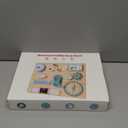 ATOYUS Montessori Busy Board Toys for Toddlers, Wooden Sensory Activity Toys for Kids, Learning Educational Travel Toy, Fine Motor Skills Christmas Birthday Gifts for Boys Girls