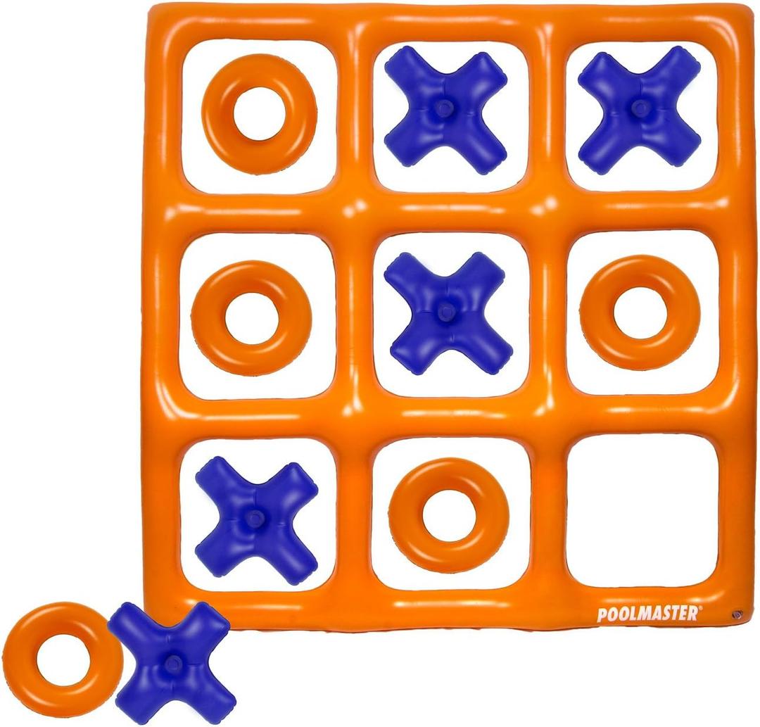 Floating Tic Tac Toe Game for Swimming Pool and Backyard