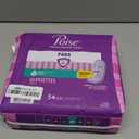 Poise Incontinence & Postpartum Pads for Bladder Leaks, 3 Drop Light Absorbency, Regular Length, 54 Count, Packaging May Vary