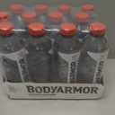 BODYARMOR SportWater Alkaline Water, High Alkaline Bottled Water, pH 9+, 1 Liter (12 Pack), Refreshing Electrolyte Water Pack, Wide Mouth Bottle (EXP 09/26/27)