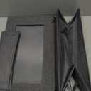 Flatware Utensil Storage Case, Silverware Storage Box Chest with Adjustable Dividers, Cutlery Storage Holder with Zipper Lid for Organizing Cutlery, Flatware, Knives, Large Capacity Gray, 17" x 10.5" x 4"