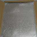 JAMBALAY Tempered Glass Cutting Board for Kitchen, 16"x12" Clear Glass Cutting Board with Rubber Non-Slip Feet, Heat and Scratch Resistant, Shatterproof, Dishwasher Safe