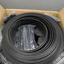4 inch Tall Landscape Edging Kit 120FT Garden Edging with 210 Spikes for Lawn Edging and Flower Beds (Black, 120FT)