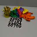 Sparkle and Bash Customizable Happy Birthday Foil Star and Latex Balloons for Decor (43 Pieces)