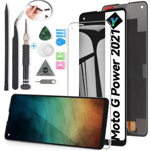 LCD for Motorola Moto G Power 2021 XT2117 XT2117-3 XT2117-4 Screen Replacement Touch Display Digitizer Assembly for Motorola Moto G Power 2021 LCD Display