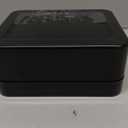 Kyodoled Medium Cash Box with Money Tray,Small Safe Lock Box with Key,Cash Drawer,7.87"x 6.30"x 3.54" Black Medium