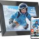 FRAMEO 10.1 Inch Smart WiFi Digital Photo Frame,16GB Memory, 1280 * 800 HD Touch Screen, Auto-Rotate, Pictures Videos Instantly, Birthday,Gifts for Men/Women/Mom/Grandparents(Black)