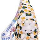 Hiflyer Kids Sling Bag - Kawaii Backpack & Crossbody Bag for Girls (Green)