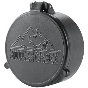 Butler Creek 21 Objective Flip Open Scope Cover , Black, Size 21 (1.735-Inch, 44.1mm)