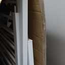 WAOWAO Baby Gate 57.48-62.17" Extra Wide Pressure Mounted Walk Through Swing Auto Close Safety White Metal Toddler Kids Child Dog Pet Puppy for Stairs,Doorways,Kitchen