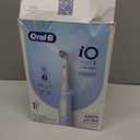 Oral-B iO Deep Clean Rechargeable Electric Powered Toothbrush, Icy Blue with iO Series 3 Limited, 2 Brush Heads and Travel Case - Pressure Sensor to Protect Gums - 3 Cleaning Settings - 2 Minute Timer (1 Count (Pack of 1))