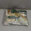 Crenics Green and Gold 40th Birthday Decorations for Men or Women - Back in 1985 Backdrop, Banner, Paper Pom Poms, Hanging Swirls, Cake Topper and Balloons for 40 Birthday Party Supplies