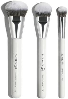 Albeaut Makeup Brush for Foundation Concealer Blush Contour Liquid Cream Blending Angled Shape