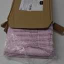 Amazon Basics Kid's Soft Easy-Wash Lightweight Microfiber 3-Piece Sheet Set, Twin, Light Pink, Solid
