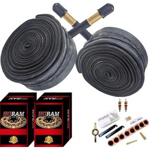 Inner Tube 28" x 1-3/8" 1-5/8" 700x35/37/40/42/43/38c Bike Tubes, 40-622 700c Bicycle Tire Tube (AV 48mm)