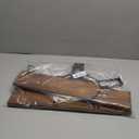 VOYX Cowboy Hat Rack Wall Mount  Rustic Wooden Board with 4 Heavy-Duty Western Hooks  Metal Horseshoe & Star Decor  Cowboy Hat Holder for Entryway, Bedroom, or Ranch  Includes Screws & Anchors