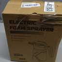 Sylvonette Electric Foam Sprayer with USB Charge, 2L Car Wash Spray Pump Sprayer for Home, Watering Garden Plants and Car Beauty and Cleaning (Yellow)