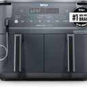 Ninja Foodi Air Fryer, 10 Qt DualZone Smart XL, 6-in-1, Grey, DZ550GY