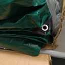 Tarps Now Heavy Duty Vinyl Tarp with Grommets, (10' x 15') - Vinyl Tarps Heavy Duty Waterproof Tarpaulin for Canopy, Pool Cover, Truck Cover, Indoor Outdoor - Forest Green, 18 oz, 20 Mil