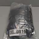 OYOANGLE Women's Plus Size Tankini Swimsuit 2 Piece Striped Textured V Neck Swim Dress Modest Bathing Suit, 2XL