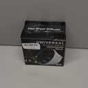 Hair Dryer Cover Hair Dryer Diffuser Salon Hair Diffuser Hair Dryer for Curly Hair Travel Blow Dryer Blow Dryer Parts Curly Hair Diffuser Attachment Blow Cover Hair Dryer Accessory (Black)