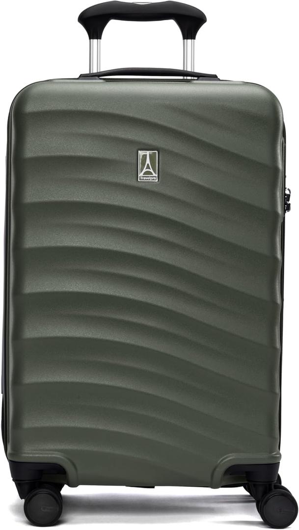 Travelpro Maxlite Air V2 Hardside Expandable Carry on Luggage, 8 Spinner Wheels, Lightweight Hard Shell Suitcase, TSA lock, Slate Green, Carry On 21-Inch