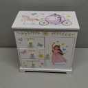 Giggle & Honey Princess Musical Jewelry Box for Girls Kids Music Box with Drawers, Fairytale Gifts for Girls Birthday, Princess Jewelry Boxes for Ages 3-10