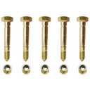 51001500 5/16" Snow Blower Shear Pin Bolts and Nuts, Fits for Ariens 510015 AM122156 AM136890 Snow throwers, Snapper 1-3865, 7091550, 7091550YP, 91550 Walk Mower (5 Packs)