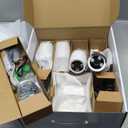 Wireless Security Camera System with 10.1" Monitor, 4PCS 3MP/2K HD Cameras | 2-Way Audio | Local & Remote View | Night Vision Motion Detection | IP66 Home Business Surveillance Kit (NO HDD)