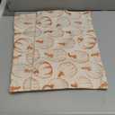 Fall Lumbar Pillow Covers 12x20 Set of 2 Burnt Orange Pumpkin Autumn Themed Thanksgiving Harvest Print Throw Pillows Outdoor PillowCase Farmhouse Linen Cushion Case Decor for Sofa Couch Bed