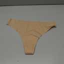 OEAK Seamless Thongs for Women Invisible Thongs No Show Thong Panty Liners Tangas Comfortable Workout G-Strings Underwear (L)