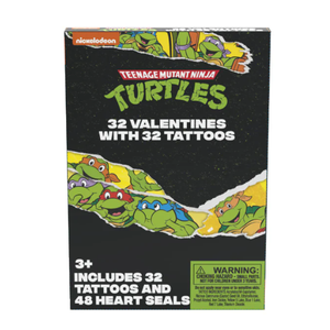 Paper Magic Valentine's Exchange Cards TMNT Tattoos