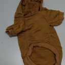 6 Pieces Dog Hoodie Dog Clothes Sweaters with Hat, Pet Winter Clothes Warm Hoodies Coat Sweater for Small Dogs Chihuahua (L)