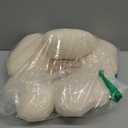 Flower Throw Pillow, Cute Flower Shaped Pillow Decorative Throw Pillow for Bed Couch, Soft Daisy Pillows Floor Seating Cushion Cushions (14.9 Inch Ivory+Brown)