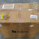 Homary Black Smart Toilet with Built-In Bidet, Auto Open Close, One Piece Bidet Toilet Auto Flush Heated Seat Tankless Toilet LED Display Foot Sensor