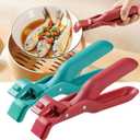 2PCS Anti-Scald Bowl Clip, Hot Plate Gripper Tongs Anti Scald Bowl Holder Clip For Kitchen, Hot Bowl Dish Plate Gripper Clips Tongs Clamp Holder