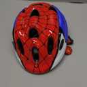 Kids Toddler Bike Helmet, Adjustable Boys Girl Helmets from Baby to Children(Age 1-8), Multi Sports for Bicycle Skate with LED Light (S:50 cm - 54cm/19.7-21.2 inch, Red Spider)
