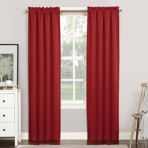 Curtain Red 1 pack Size 84x40"